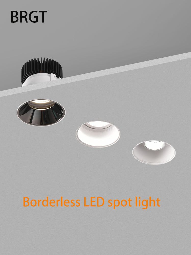 BRGT Borderless LED Spot Light Recessed Downlight Narrow Ceiling Light ...