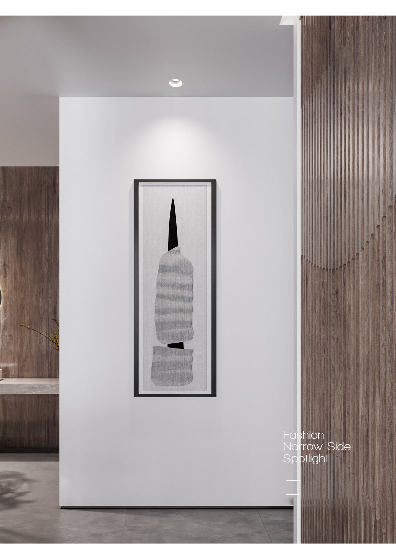 BRGT Borderless LED Spot Light Recessed Downlight Narrow Ceiling Lights Focus Lamp 220V For Kitchen Living Room Indoor Lighting