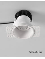 BRGT Borderless LED Spot Light Recessed Downlight Narrow Ceiling Lights Focus Lamp 220V For Kitchen Living Room Indoor Lighting