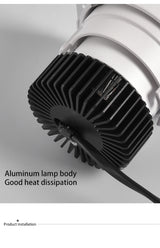 BRGT Borderless LED Spot Light Recessed Downlight Narrow Ceiling Lights Focus Lamp 220V For Kitchen Living Room Indoor Lighting