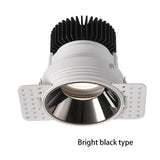 BRGT Borderless LED Spot Light Recessed Downlight Narrow Ceiling Lights Focus Lamp 220V For Kitchen Living Room Indoor Lighting