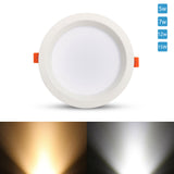 DONWEI LED Downlight 5W 7W 12W 15W Round Recessed Lamp 240V Led Bulb Bedroom Kitchen Indoor LED Spot Lighting