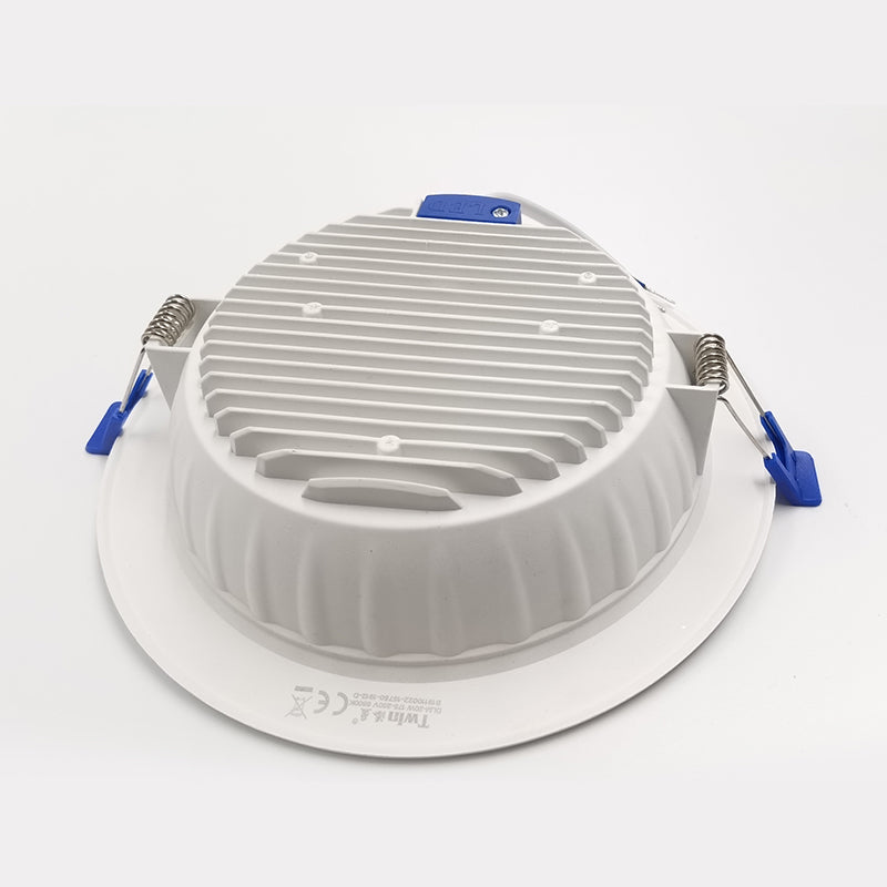 LED Smart Downlight Home Lighting Recessed 6 Pcs 20W 175V-250V Round Spotlight Smart Home Dimmable Indoor lights Fixture