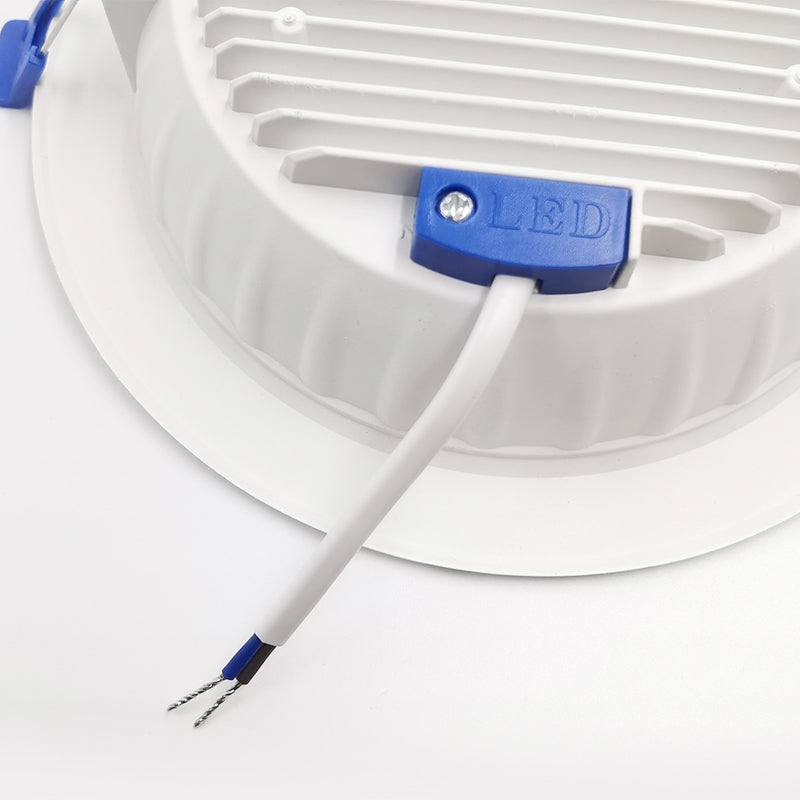 LED Smart Downlight Home Lighting Recessed 6 Pcs 20W 175V-250V Round Spotlight Smart Home Dimmable Indoor lights Fixture