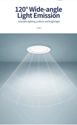 LED Smart Downlight Home Lighting Recessed 6 Pcs 20W 175V-250V Round Spotlight Smart Home Dimmable Indoor lights Fixture