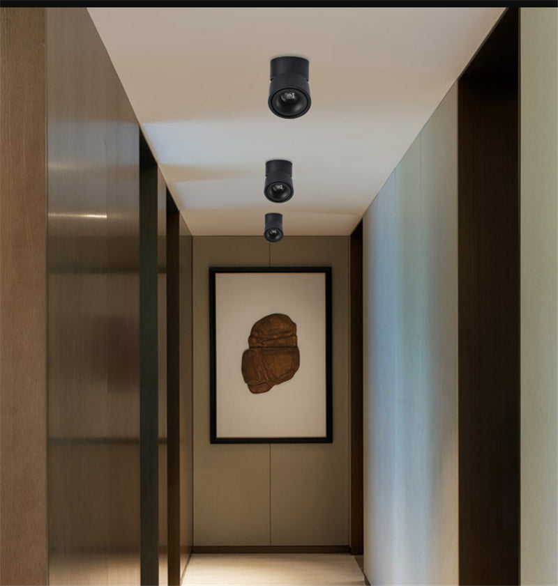 led downlight Surface mounted AC85-265V Adjustable 90 degrees 5W/7W/12W Spot light 360 Rotatable led lamp LED Ceiling Lamp