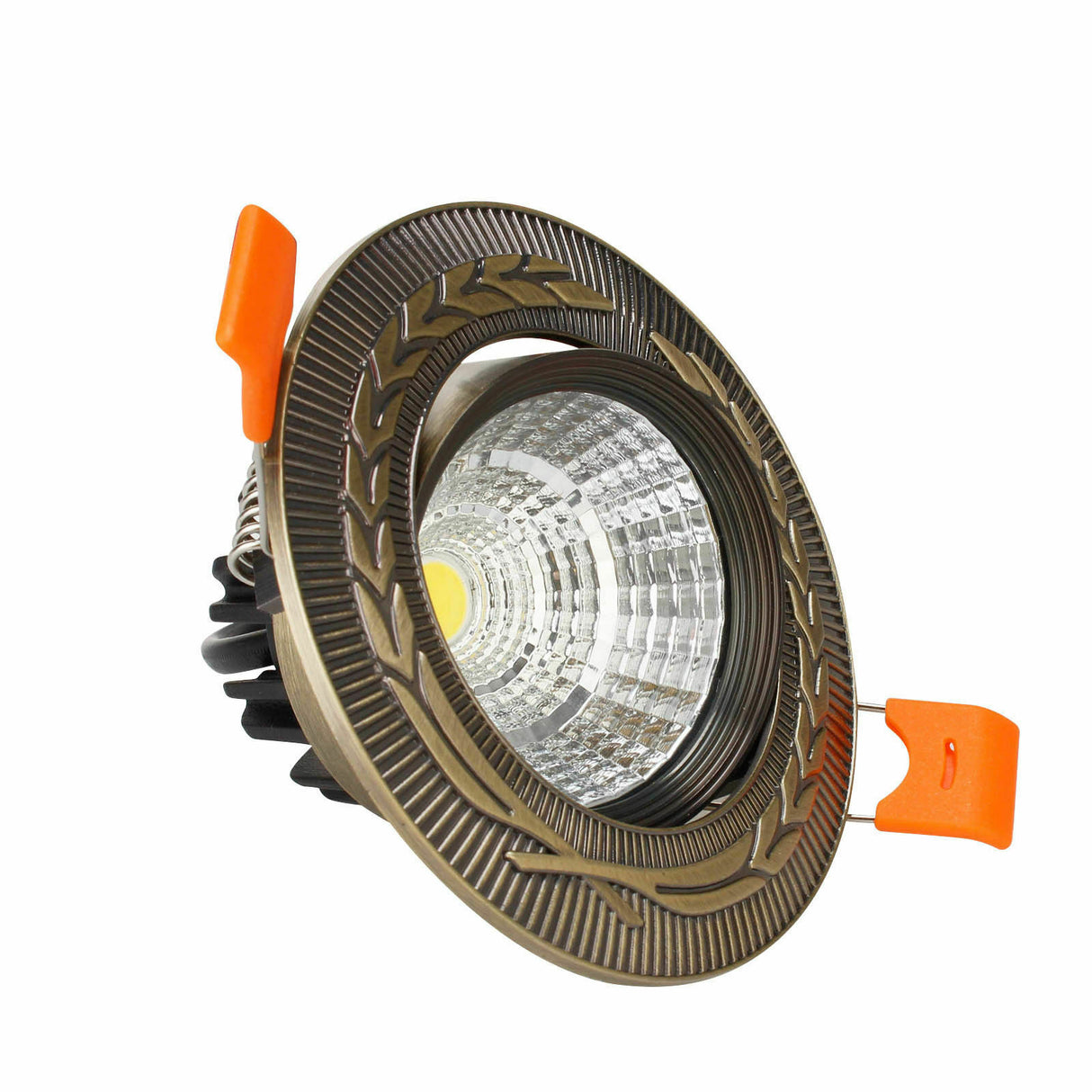 Dimmable LED Recessed 5W Antique Style Ceiling Light Fixture Downlight Lamp + Driver Spotlight  Lighting For Home Office Decor