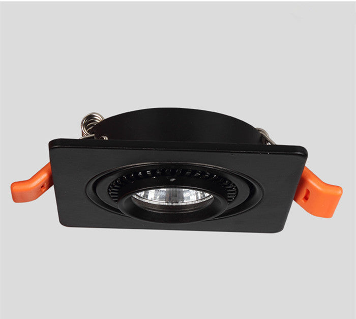 Dimmable Embedded Square Double LED Downlight 10w 14w 20w 30w White Shell Cob Ceiling Warm White AC85-265V