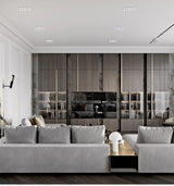 Dimmable Embedded Square Double LED Downlight 10w 14w 20w 30w White Shell Cob Ceiling Warm White AC85-265V