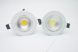 Dimmable LED Downlight 110v 220v Spot LED Downlights 10PCS 5W 7W 9W 12W Dimmable cob LED Spot Recessed down lights white