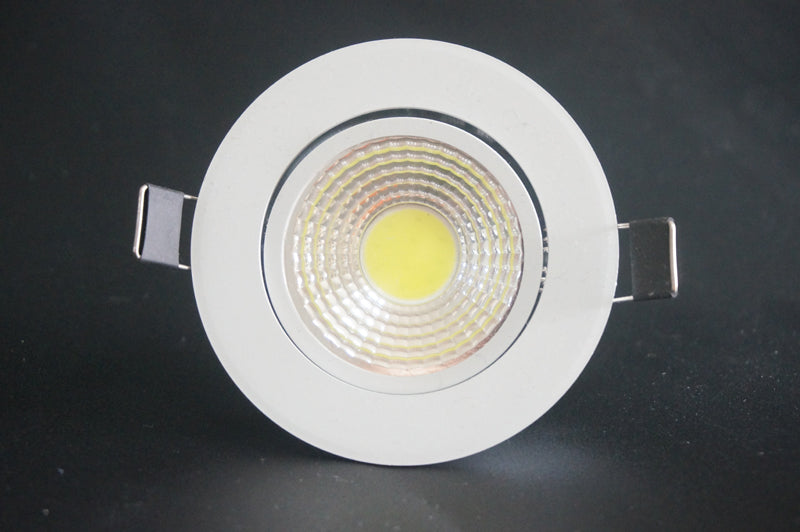 Dimmable LED Downlight 110v 220v Spot LED Downlights 10PCS 5W 7W 9W 12W Dimmable cob LED Spot Recessed down lights white