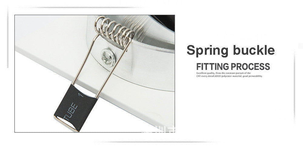 Square LED COB Downlight Recessed LED Dimmable 7W 9W 12W 15W LED Spot light decoration AC 110V 220V 85-265V Ceiling Lamp