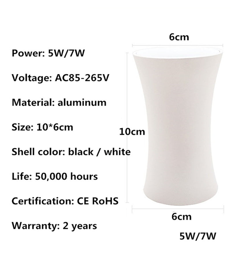 LED Downlight Surface Mounted Ceiling Lamps 5W 7W 12W 15W AC85-260V Spot light for Living Room bedroom Hallway Office Downlight