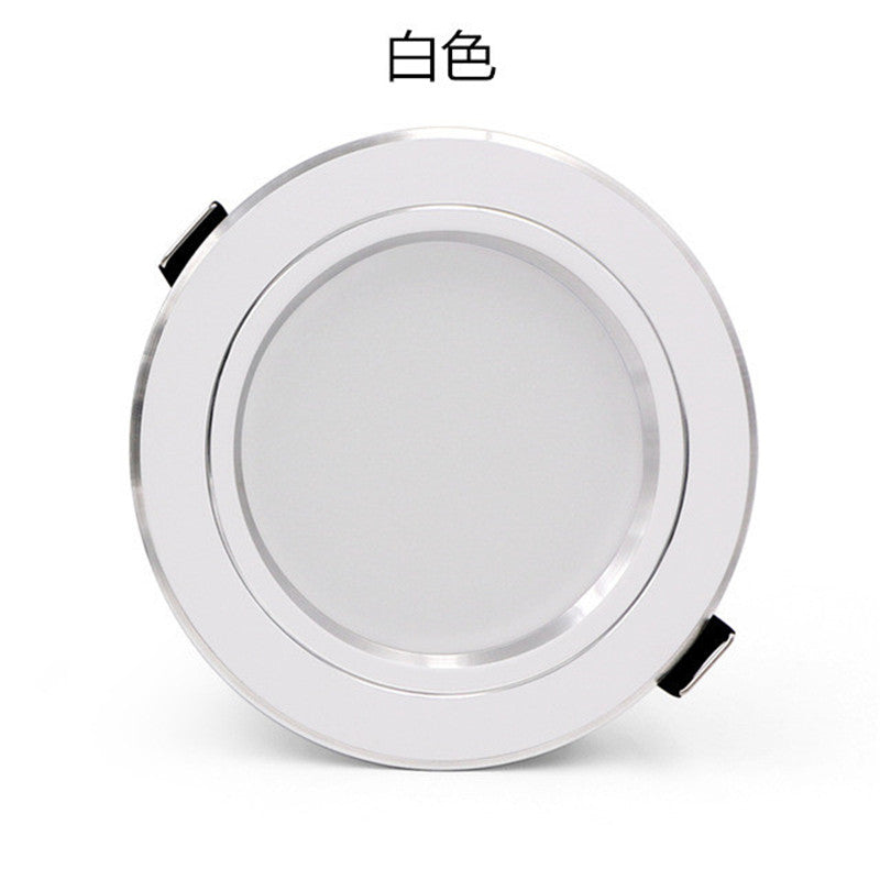 LED Downlight Ceiling 5W 9W 12W 15W 18W led Ceiling lamp Gold/Silver/White Body AC 220V 230V 240V led light