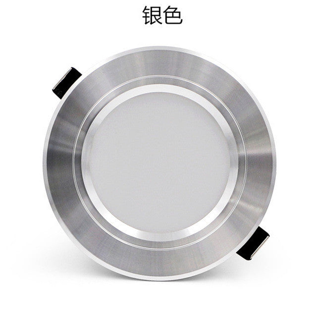 LED Downlight Ceiling 5W 9W 12W 15W 18W led Ceiling lamp Gold/Silver/White Body AC 220V 230V 240V led light