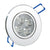 LED downlight Non dimmable Recessed 9w Spot light AC110v 220v 230v 240v led down lights for home illumination Cold White