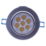 LED downlight Non dimmable Recessed 9w Spot light AC110v 220v 230v 240v led down lights for home illumination Cold White
