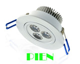 Dimmable 3W 5W 7W led downlight Aluminum for home Indoor IP44 110V 220V Recessed Ceiling Downlight Spot