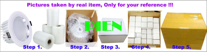 Dimmable 3W 5W 7W led downlight Aluminum for home Indoor IP44 110V 220V Recessed Ceiling Downlight Spot