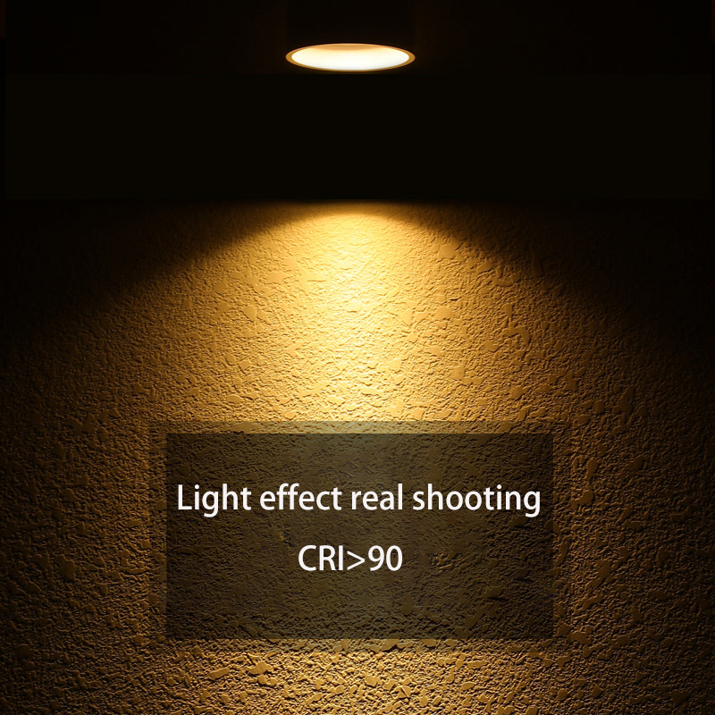 BRGT Led Spotlights Surface Mounted Downlight Living Room White Ceiling Focos Light Nordic Lighting For Kitchen Aisle AC85-265V warm light