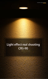 BRGT Led Spotlights Surface Mounted Downlight Living Room White Ceiling Focos Light Nordic Lighting For Kitchen Aisle AC85-265V warm light