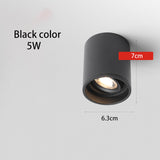 BRGT Led Spotlights Surface Mounted Downlight Living Room White Ceiling Focos Light Nordic Lighting For Kitchen Aisle AC85-265V warm light