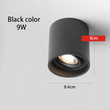 BRGT Led Spotlights Surface Mounted Downlight Living Room White Ceiling Focos Light Nordic Lighting For Kitchen Aisle AC85-265V warm light