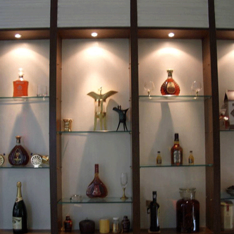 Mini LED Downlight COB 3W Cut Hole 30mm Black White Silver Body AC12V 110V 220V Dust-proof Anti-fog LED Spot Downlights