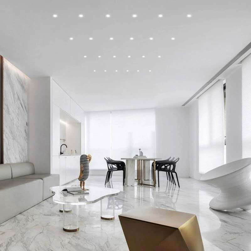 Mini LED Downlight COB 3W Cut Hole 30mm Black White Silver Body AC12V 110V 220V Dust-proof Anti-fog LED Spot Downlights