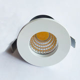 Mini LED Downlight COB 3W Cut Hole 30mm Black White Silver Body AC12V 110V 220V Dust-proof Anti-fog LED Spot Downlights