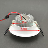 Newest LED Recessed Downlight 5W 7W 10W COB Chip LED Ceiling light Spot Light Lamp Cold White/Warm white