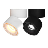 Surface Mounted LED Spot Light 360° Adjustable Ceiling Downlight Kitchen Living Room 10W 12W Shop Cabinet Light Wall Light