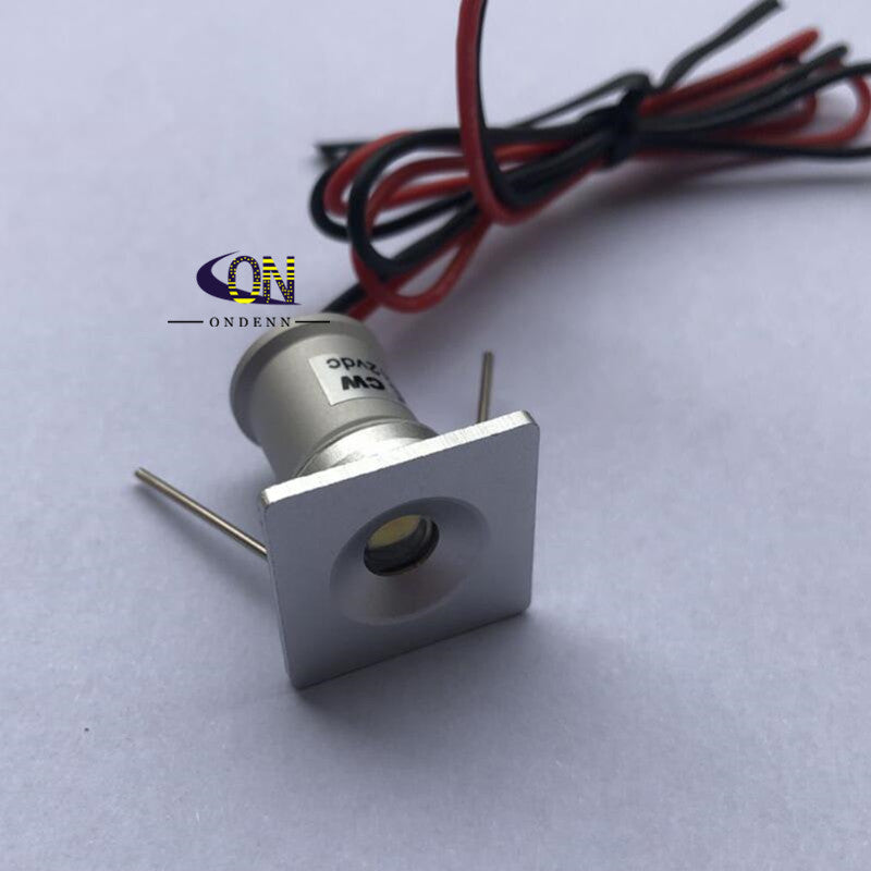 Dimmable 9pcs DC12V 1W LED MINI Downlight Bridgelux Waterproof IP65 LED Spot Light LED Cabinet Light New Design Square Round