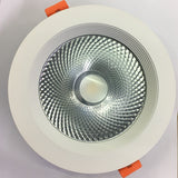LED dimmable downlight 5w 7w 12w 18w 24w anti-fog and anti-glare COB spotlight AC110V/220V embedded ceiling light