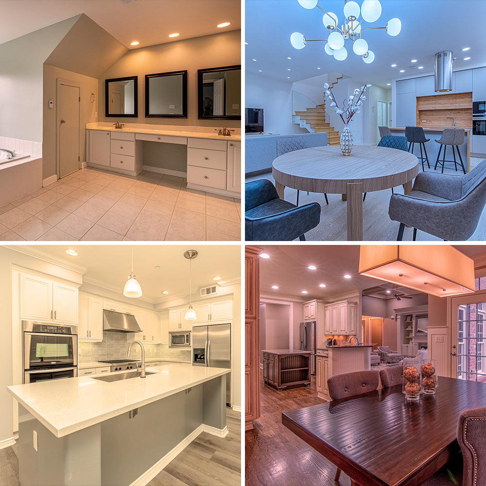 Miboxer 6W 12W Dual White LED Downlight Zigbee 3.0 DW2-06A-ZB DW2-12A-ZB Smart CCT Dimmable Lamp APP/Voice Control AC 100-240V