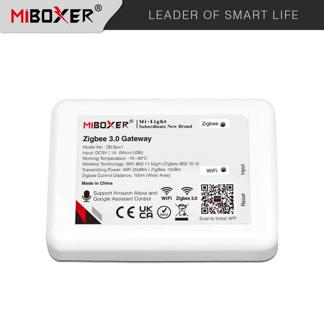 Miboxer 6W 12W Dual White LED Downlight Zigbee 3.0 DW2-06A-ZB DW2-12A-ZB Smart CCT Dimmable Lamp APP/Voice Control AC 100-240V