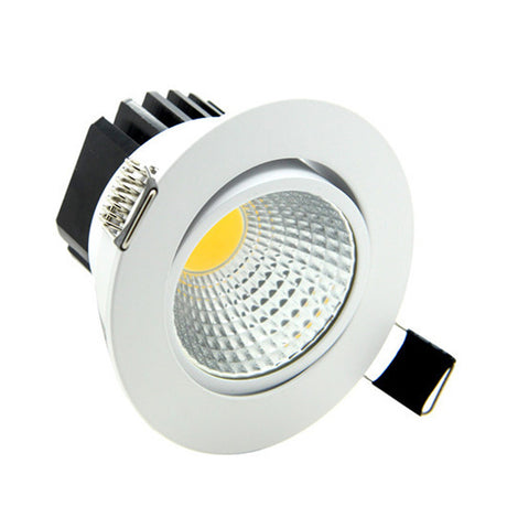 Super Bright Dimmable Led downlight COB Spot Light 5W 7W 9W 12W recessed 10X led spot Lights Bulbs Indoor Lighting