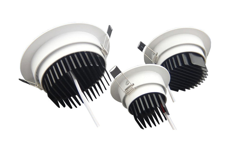 Super Bright Dimmable Led downlight COB Spot Light 5W 7W 9W 12W recessed 10X led spot Lights Bulbs Indoor Lighting