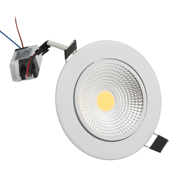 Super Bright Dimmable Led downlight COB Spot Light 5W 7W 9W 12W recessed 10X led spot Lights Bulbs Indoor Lighting