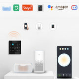 ZigBee Tuya Dual Color Temperature Smart Spotlight 12W LED Ceiling Downlight Light APP Remote Control Bedroom Indoor Lighting