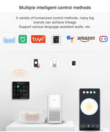 ZigBee Tuya Dual Color Temperature Smart Spotlight 12W LED Ceiling Downlight Light APP Remote Control Bedroom Indoor Lighting