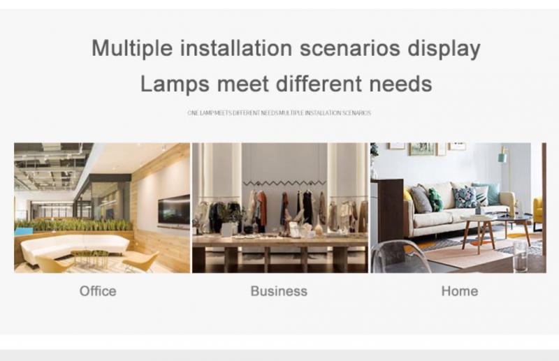 ZigBee Tuya Dual Color Temperature Smart Spotlight 12W LED Ceiling Downlight Light APP Remote Control Bedroom Indoor Lighting