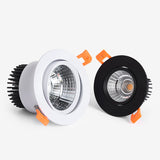 LED Dimmable Downlight COB 3W 5W 7w 9w 12W 15W 18W  Spot light decoration Ceiling Lamp AC 110V 220V