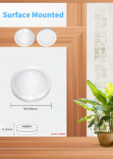 etrnLED USB 3W LED Mini Spotlight Slim Surface Mounted Downlight Wine Cabinet Wardrobe Ceiling Counter Indoor Spot with Switch