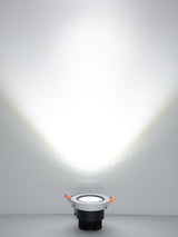 White Round Dimmable Led Downlight Light COB Ceiling Spot Light 3w 5w 7w 9w 12w 15W 20w Ceiling Recessed Lights Indoor Lighting