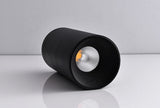 Surface Mounted LED COB Downlight Cylindrical Reflector 7W 10W 12W AC85-265V LED Ceiling Light Lamp LED Spotlight Black White
