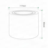 Surface mounted 9W LED downlights living room Recessed balcony aisle lights TV backdrop lights AC110V-230V