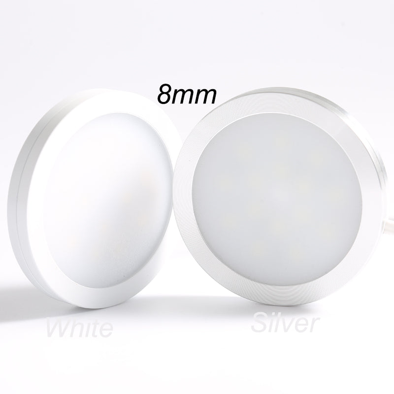 Slim 3W 5W 7W Spotlight Ultra-thin LED cabinet mini spot light 12V 24V jewelry display ceiling mounted indoor Small downlight