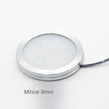 Slim 3W 5W 7W Spotlight Ultra-thin LED cabinet mini spot light 12V 24V jewelry display ceiling mounted indoor Small downlight
