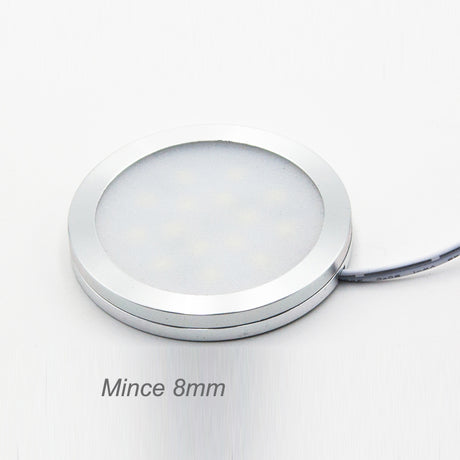 Slim 3W 5W 7W Spotlight Ultra-thin LED cabinet mini spot light 12V 24V jewelry display ceiling mounted indoor Small downlight